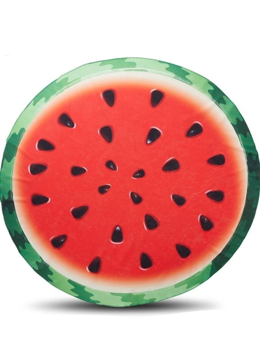 60 Inch Round Novelty Beach Towel 5FT Red Watermelon Pool Vacation Water Park